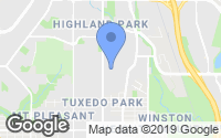 Map of Tuxedo Park, AB
