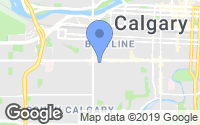 Map of Tuxedo Park, AB
