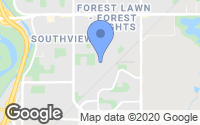 Map of Tuxedo Park, AB