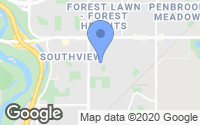 Map of Tuxedo Park, AB