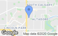 Map of Tuxedo Park, AB