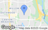 Map of Tuxedo Park, AB