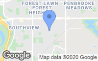 Map of Tuxedo Park, AB